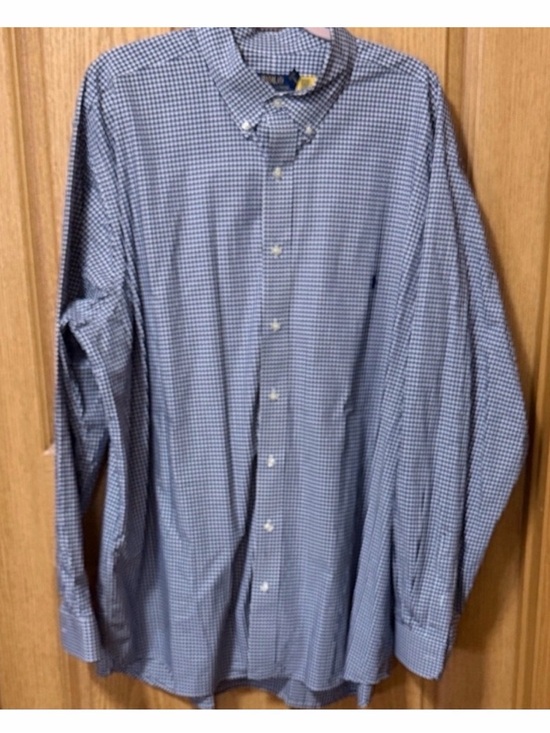 Ralph Lauren Other - Polo by Ralph Lauren Big & Tall
2XB 2XL Stretch Micro
Gingham
Button Down Shirt
